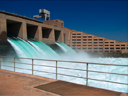Ḥadīthah Dam, initially called al-Qādisiyyah Dam, one of the largest hydro-electric installations in Iraq, build with Soviet and Yugoslav assistance and inaugurated on 28 July 1986.